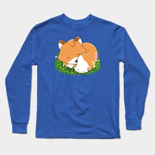 Sleepy Fox Long Sleeve T-Shirt